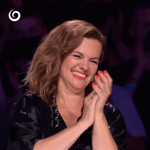 Host Clapping Sarcasm  GIF