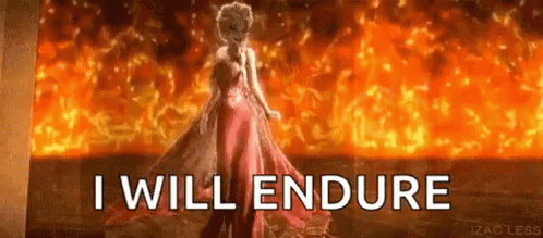 Hot As Hell Elsa Endure The Fire GIF