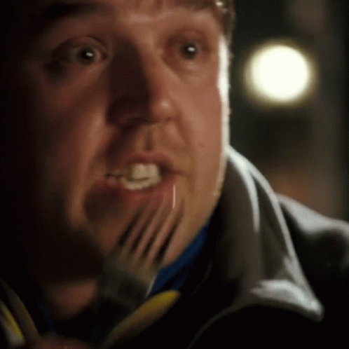 Hot Fuzz Eye Prank GIF