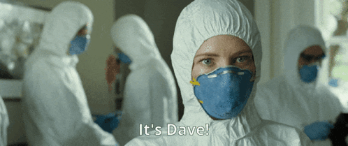 Hot Fuzz Hello There It's Dave GIF