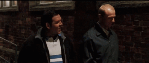 Hot Fuzz Oh My God Drive Safe GIF