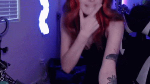 Hot Girl Sheesh Sign GIF