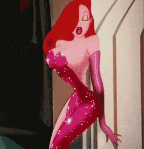 Hot Jessica Rabbit Singing GIF