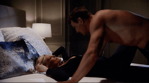 Hot Love Carly Corinthos Kiss GIF