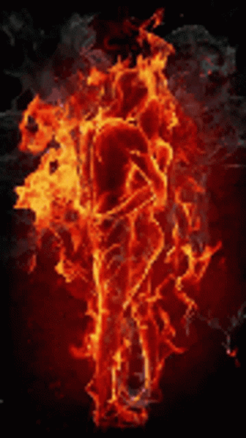 Hot Love Fire Body GIF