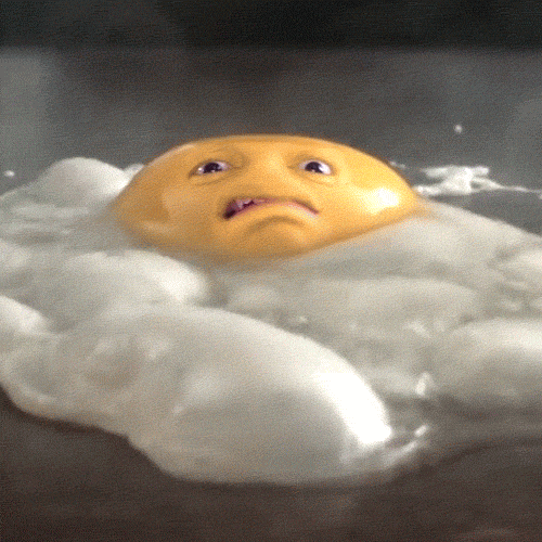 Hot Outside Boiling Egg Yolk GIF GIFDB Hot Outside Boiling Egg Yolk GIF GIFDB