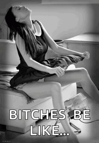 Hot Outside Sexy Lady Chilling GIF