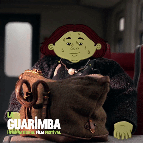 Hot Outside Wiping Forehead Sweat GIF