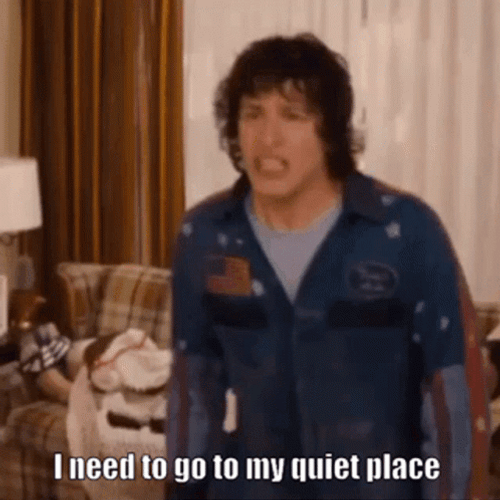 Hot Rod Quiet Place GIF
