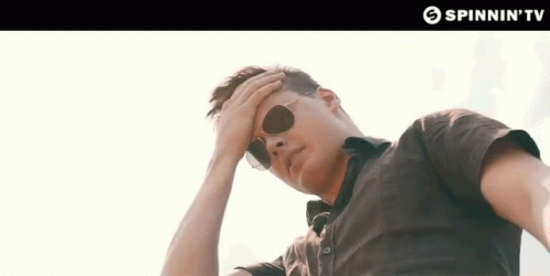 Hot Sun Guy Is Sweating GIF