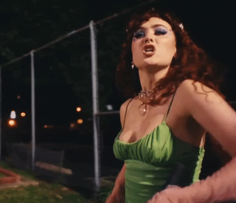 Hot To Go Green Dress GIF