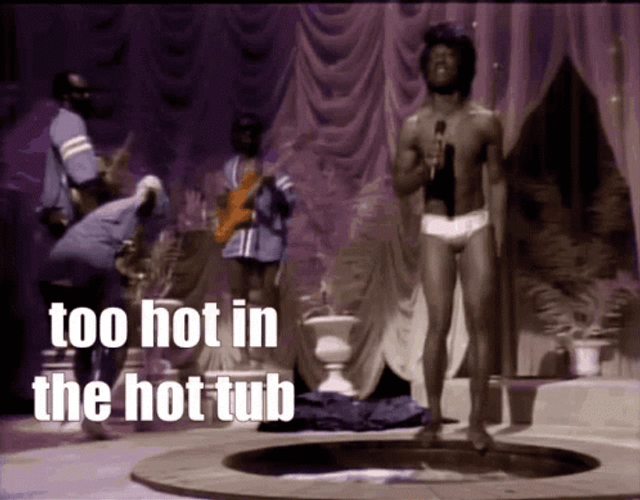 Hot Tub Singer GIF
