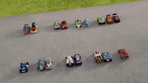 Hot Wheels Car Park GIF
