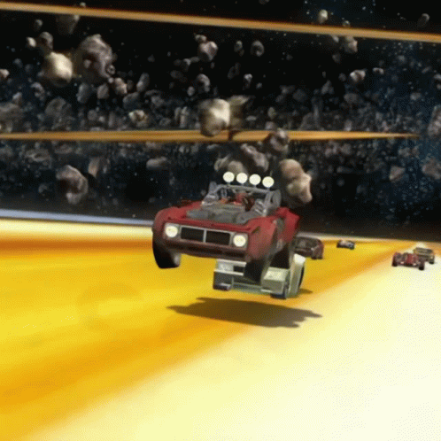 Hot Wheels Flying Overtake GIF