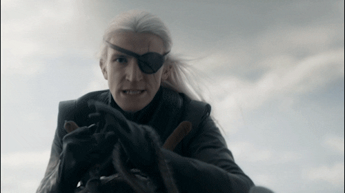 Hotd Aemond And Princess Rhaenyra Targaryen GIF