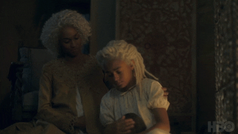 Hotd Laena Velaryon And Rhaena Targaryen GIF