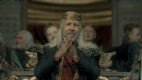 Hotd Viserys Targaryen Applauding GIF