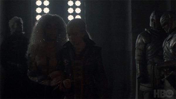 Hotd Young Laena Velaryon And Rhaenyra Targaryen GIF