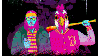 Hotline Miami Wallpaper Aesthetic Sticker GIF