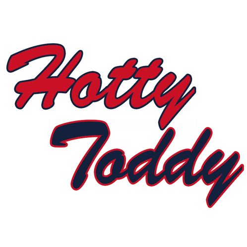 Hotty Toddy Logo in Red and Blue