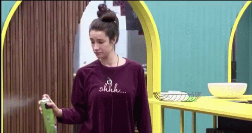 House Cleaning With Bug Spray GIF