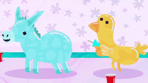 House Inflatables Exploding GIF