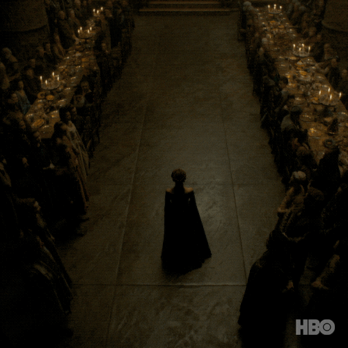 House Of The Dragon Alicent Hightower Walking GIF