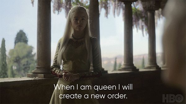House Of The Dragon Rhaenyra Queen Princess GIF