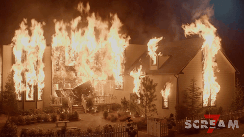 House on Fire With Scream 7