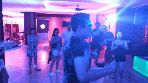 House Party Dancing Loop GIF