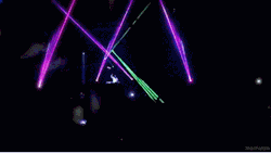 House Party Exploding Lights GIF