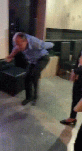 House Party Old Man Dancing GIF