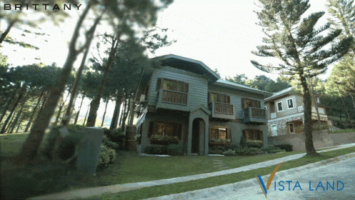 House With Brittany Written on Top