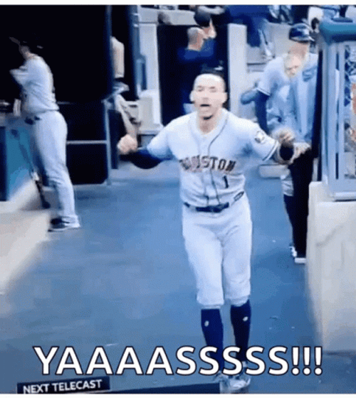 Houston Astros Carlos Correa Funny Dance GIF