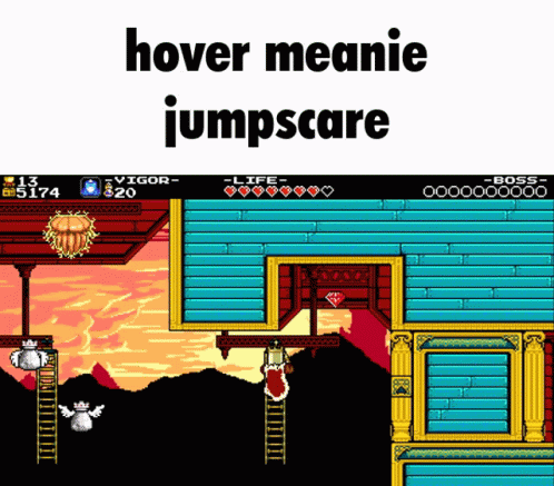 Hover Meanie Jumpscare