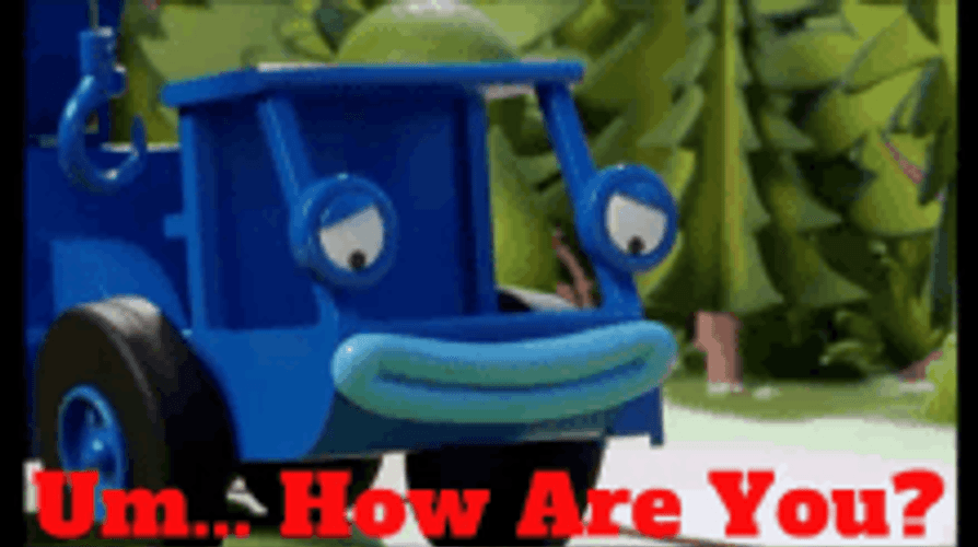 How Are You Bob The Builder Lofty Truck GIF