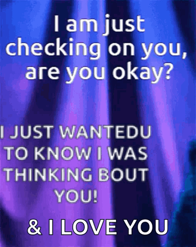 How Are You Doing I Am Just Checking GIF