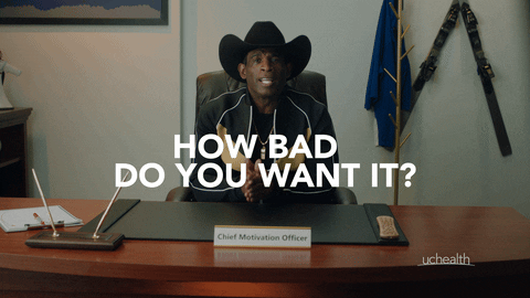 How Bad Do You Want It Coach Prime GIF