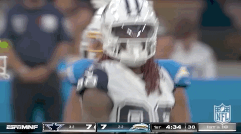 How Bout Them Cowboys Player Pointing GIF