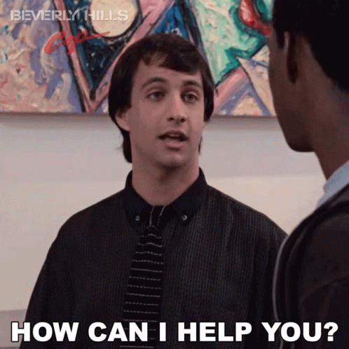 How Can I Help Beverly Hills Cop Bronson GIF