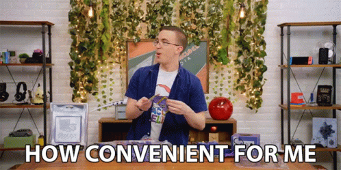 How Convenient For Me GIF