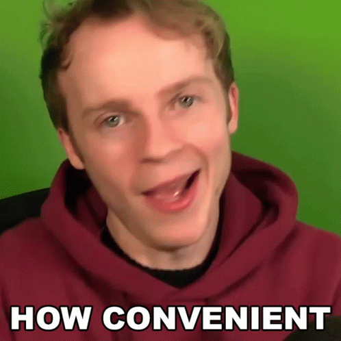 How Convenient Fred Pye GIF
