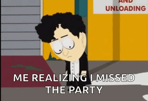 How Could You Miss Missed The Party GIF