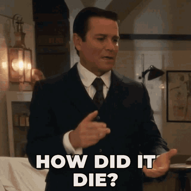 How Did It Die William Murdoch Gif GIF