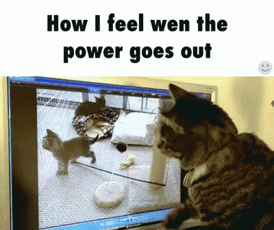 How I Feel Power Outage GIF
