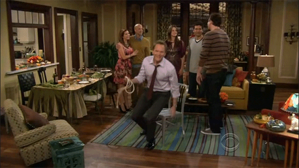 How I Met Your Mother Bitch Slap GIF