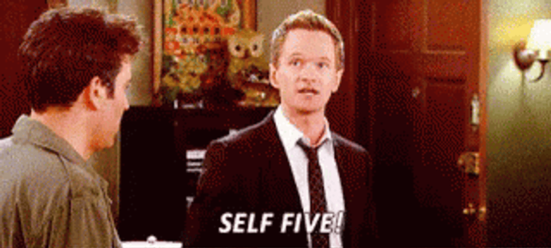 How I Met Your Mother Pat On The Back GIF