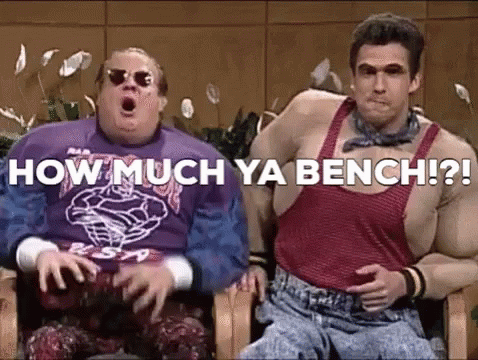 How Much Ya Bench Press GIF