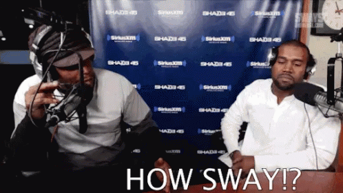 How Sway Angry Kanye West At Podcast GIF