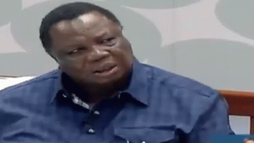 How Sway Skeptical Man Keep Distance GIF